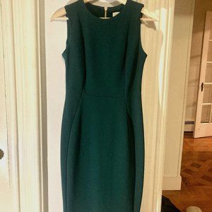 New With Tags Dark Green Calvin Klein Dress